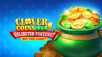 Clover Coins 4x4 Unlimited Fortune