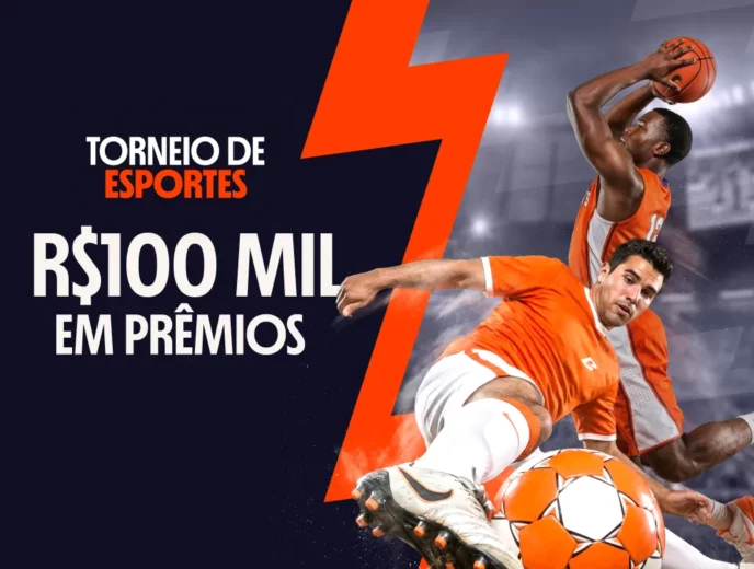 Torneio de esportes — R$100 mil em prêmios